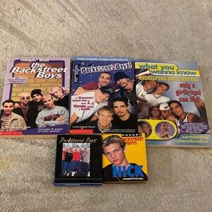 Backstreet Boys Book Collection